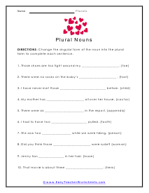 Pivot Worksheet