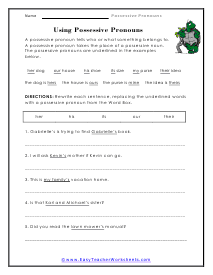 Own the Word Box Worksheet