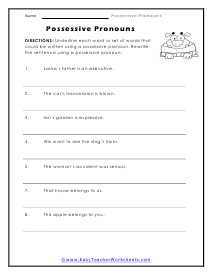 Set of Words Worksheet