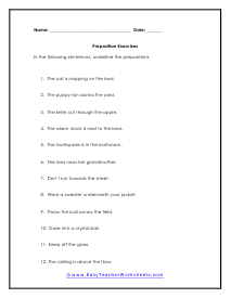 Location Worksheet