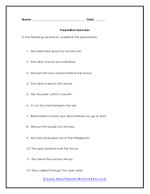 Review Worksheet