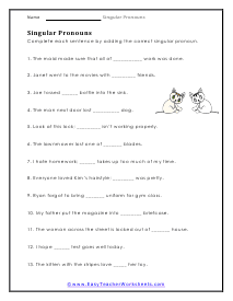 Add the Sentence Worksheet