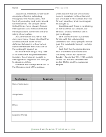 Page #2 Worksheets