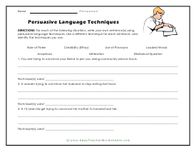 Better Technique Worksheets