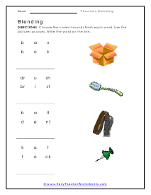 Finish Worksheet