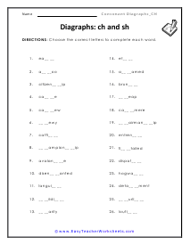 Which One Worksheet