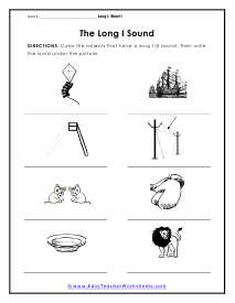 Long/Short Ii Worksheet