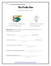 Dis- Worksheet