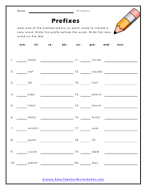 Adders Worksheet