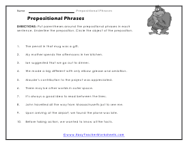 Parentheses Worksheet