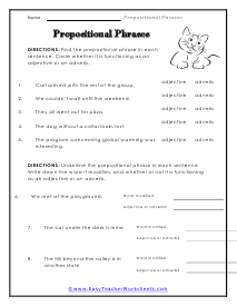 unction Worksheet