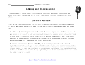 Podcast Worksheet