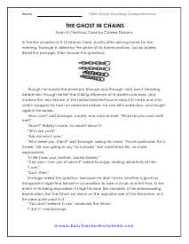 Reading Passage Worksheet