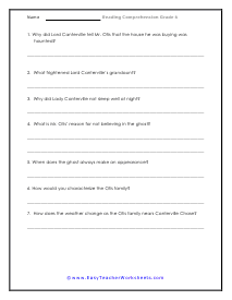 Teaching Art Questions Worksheet