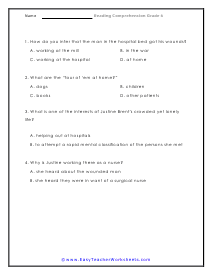 Strange Request Questions Worksheet
