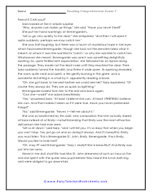 Ermengarde Reading Worksheet Page 2