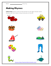 Pictures and Sounds Worksheet