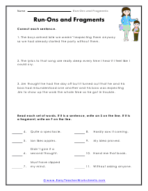 Which One? Worksheet