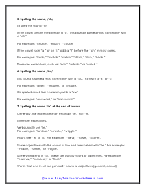 /ch/, /kw/, and