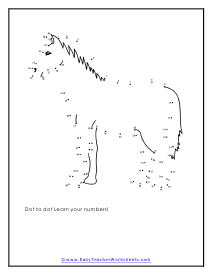 Dot to Dot Worksheet