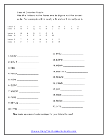 Build Off Crossword Puzzle Worksheet