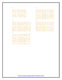 Patterned Spelling Worksheet