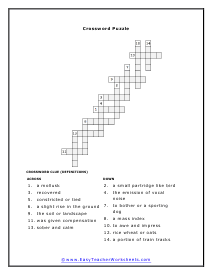 4th Crossword Puzzle
