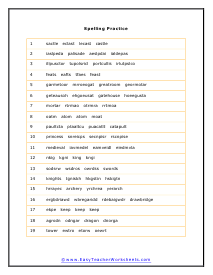 Circle Worksheet