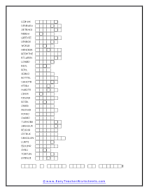 Mystery B Worksheet