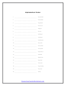 Vocabulary Maze Worksheet