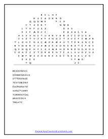 Car Puzzle Worksheet