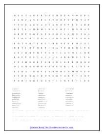 7th Grade Spelling Worksheets