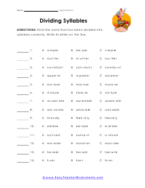 Dividing Them Worksheet