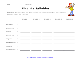 Word Counts Worksheet