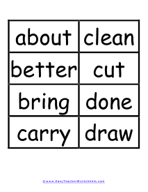 FREE Grade 3 Word Wall Words Printable by Megan's Creative Classroom