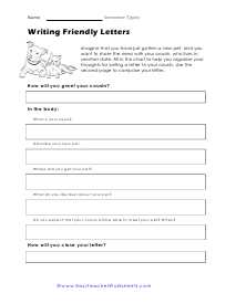 New Pet Worksheet