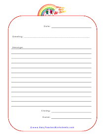 Message Worksheet