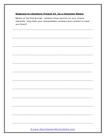 Prompt #2 Worksheet