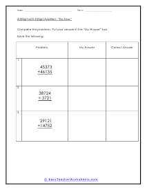 Do Now Worksheet