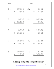 Skills Worksheet #3