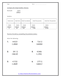 Skill Review Worksheet