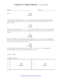 Practice Worksheet