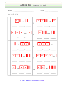 Adding 10s Lesson