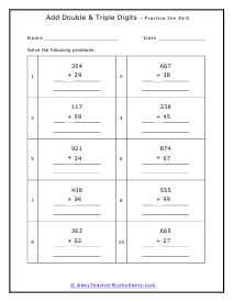 Practice the Skill Worksheet