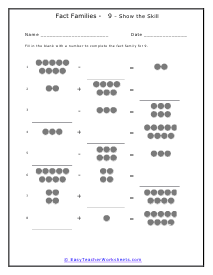 Visual 9 Facts Worksheet