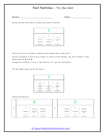 Practice Worksheet