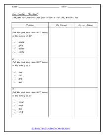 Do Now Worksheet