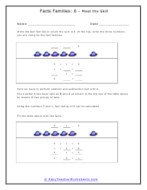 Skipping Along Worksheet