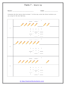 Getting Started with 7s Worksheet