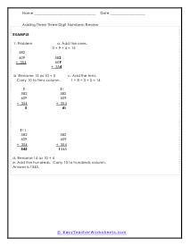 Skill Review Worksheet